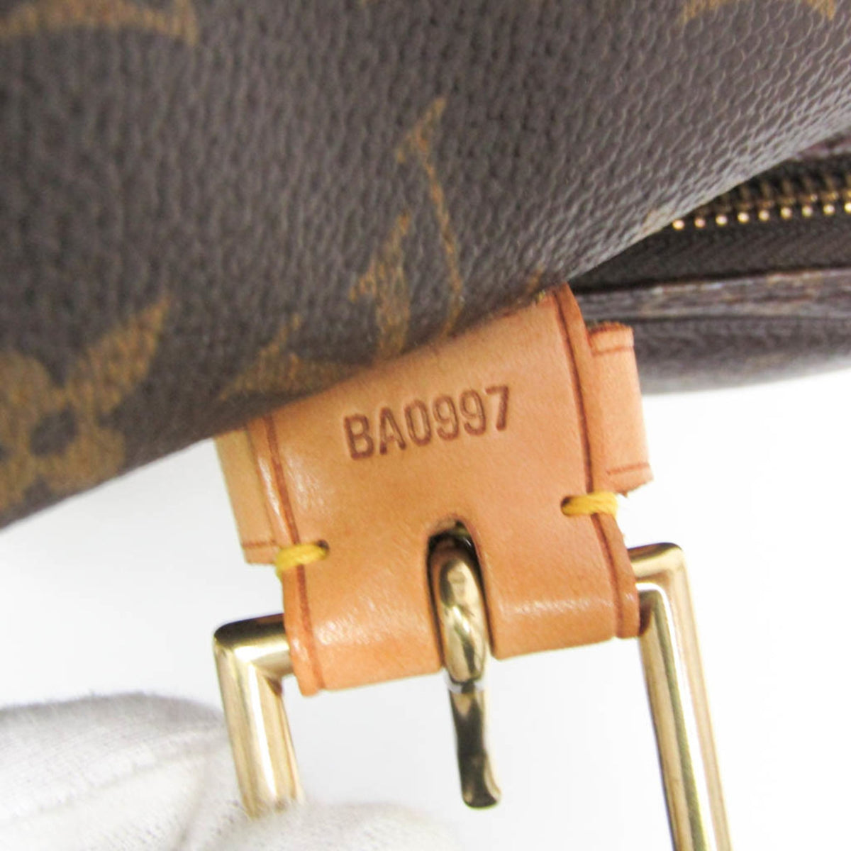 Louis Vuitton Vintage Montsouris Monogram Canvas, Brown, Canvas, Backpack