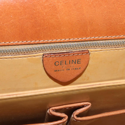 Celine Macadam Canvas, Beige, Canvas, Shoulder Bag