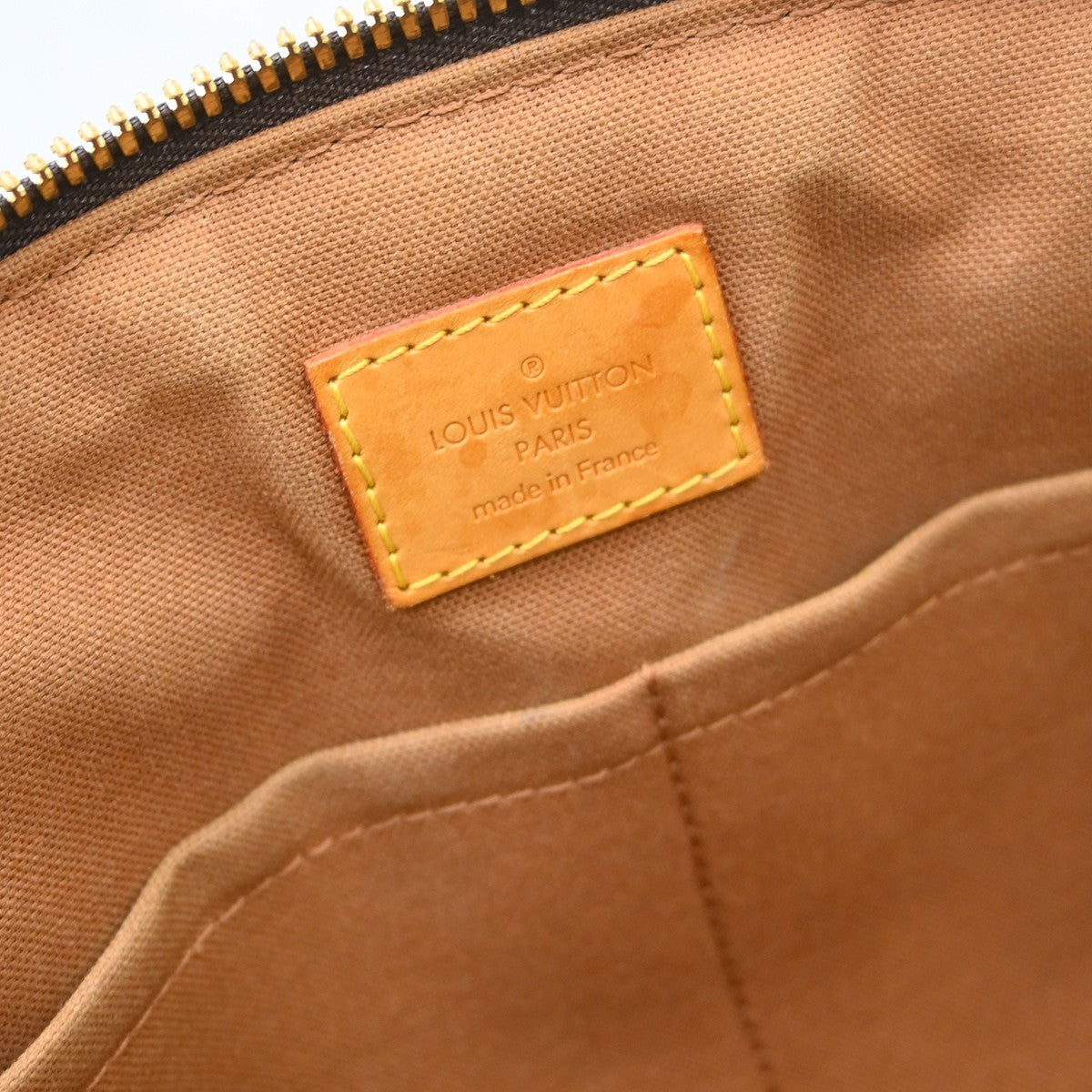 Louis Vuitton Tivoli Monogram Canvas, Brown, Canvas, Handbag