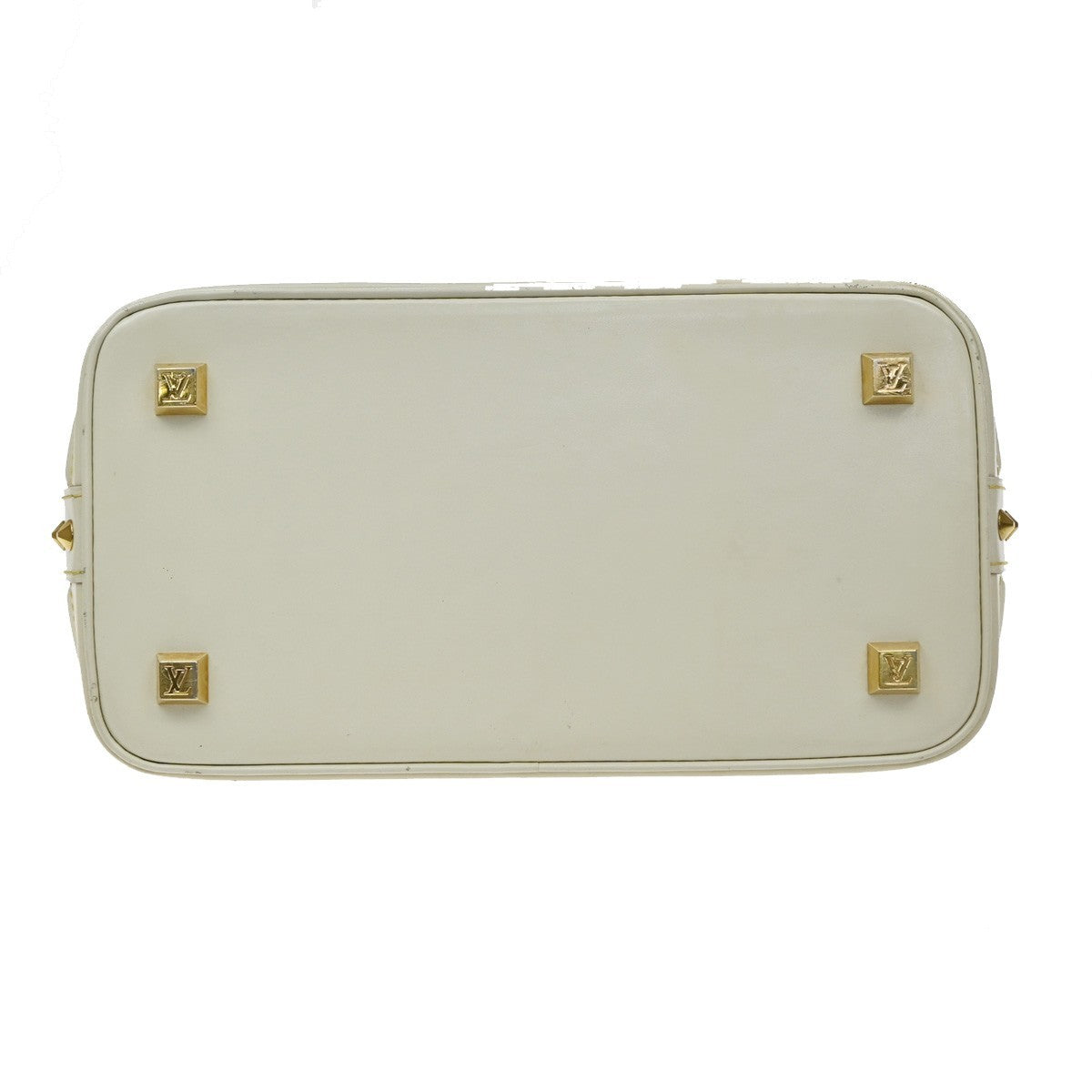 Louis Vuitton Suhali Lockit Leather, White, Leather, Handbag