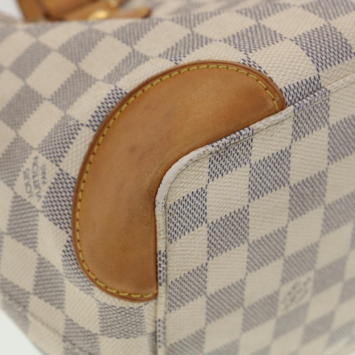 Louis Vuitton Hampstead Damier, White, Canvas, Tote Bag