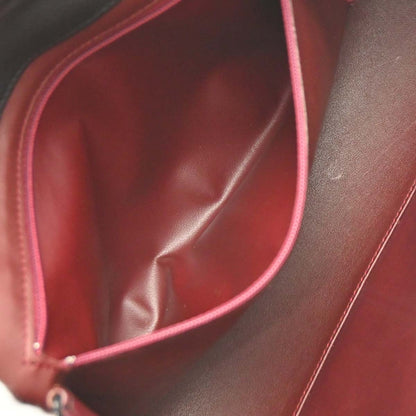 Cartier Cabochon Leather, Black, Leather, Handbag