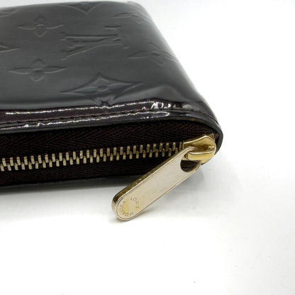 Louis Vuitton Zippy Coin Purse Vernis, Burgundy, Patent Leather, Wallet