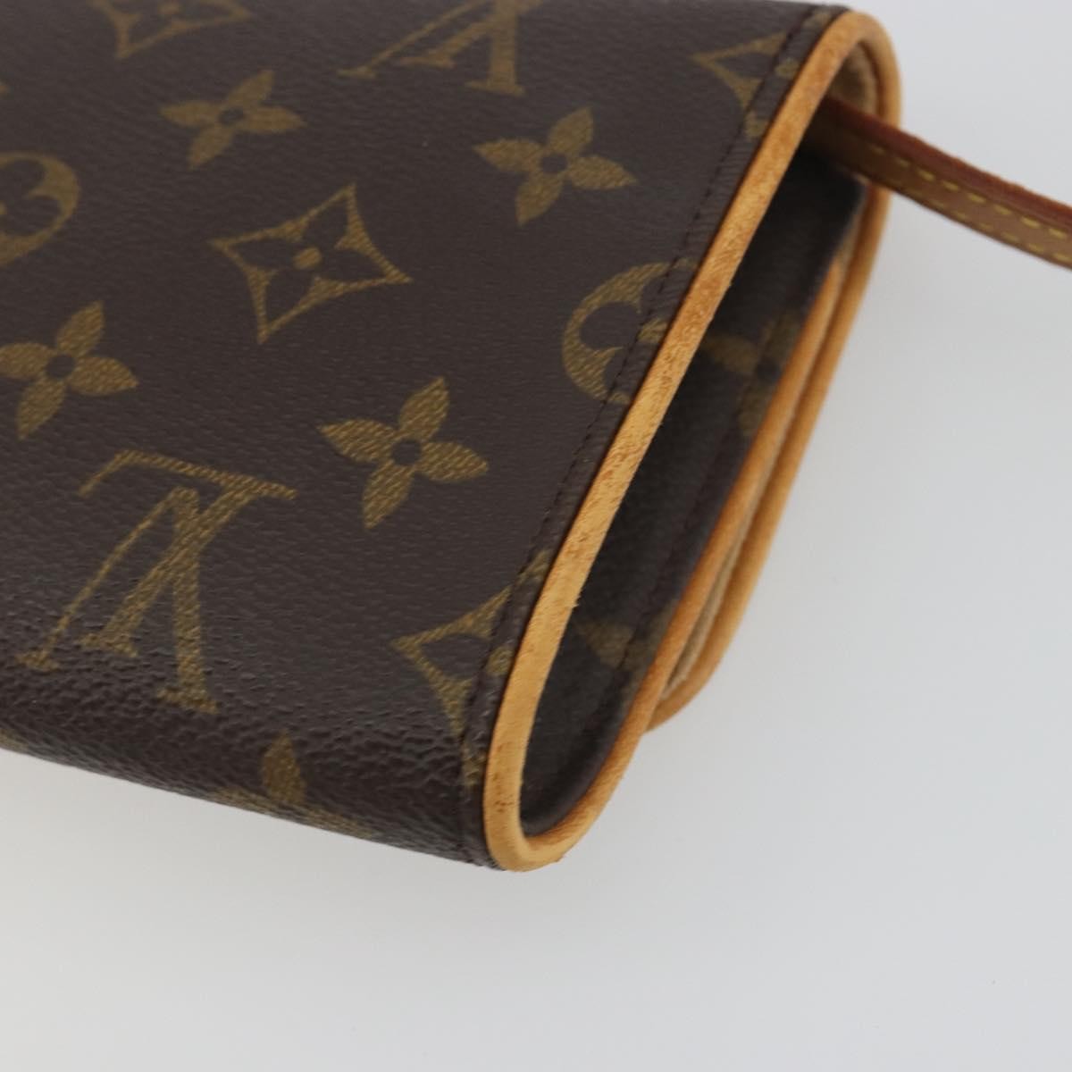 Louis Vuitton Twin Monogram Canvas, Brown, Canvas, Clutch