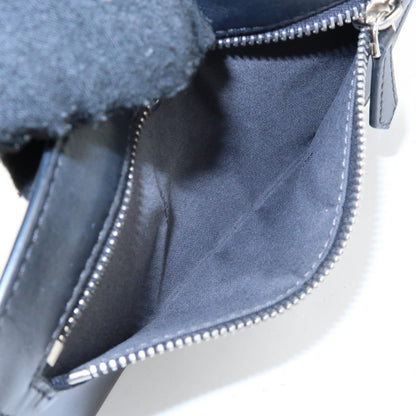 Fendi DotCom Click Quilted Leather, Black, Leather, Shoulder Bag