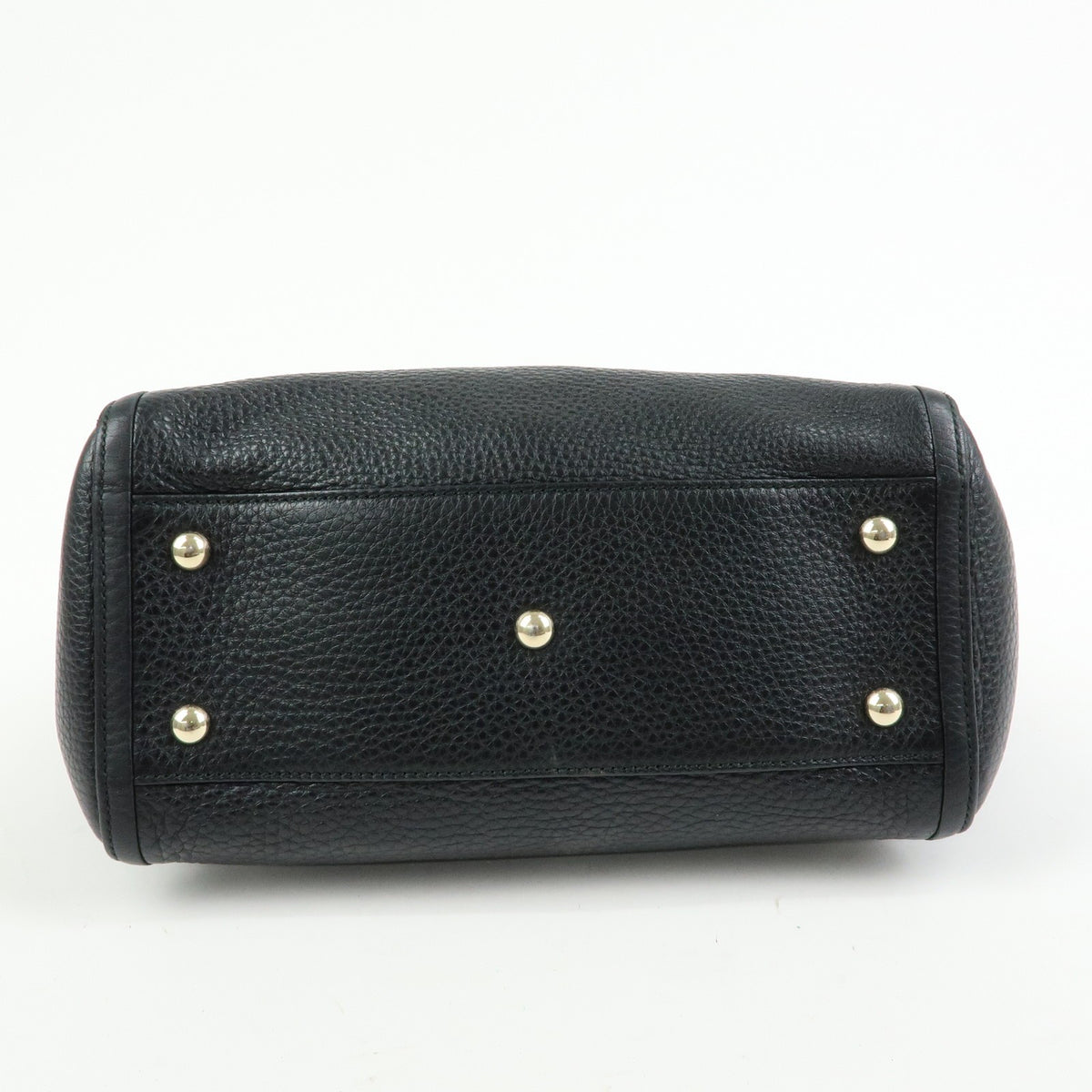 Gucci Soho Convertible Top Handle Leather, Black, Leather, Handbag