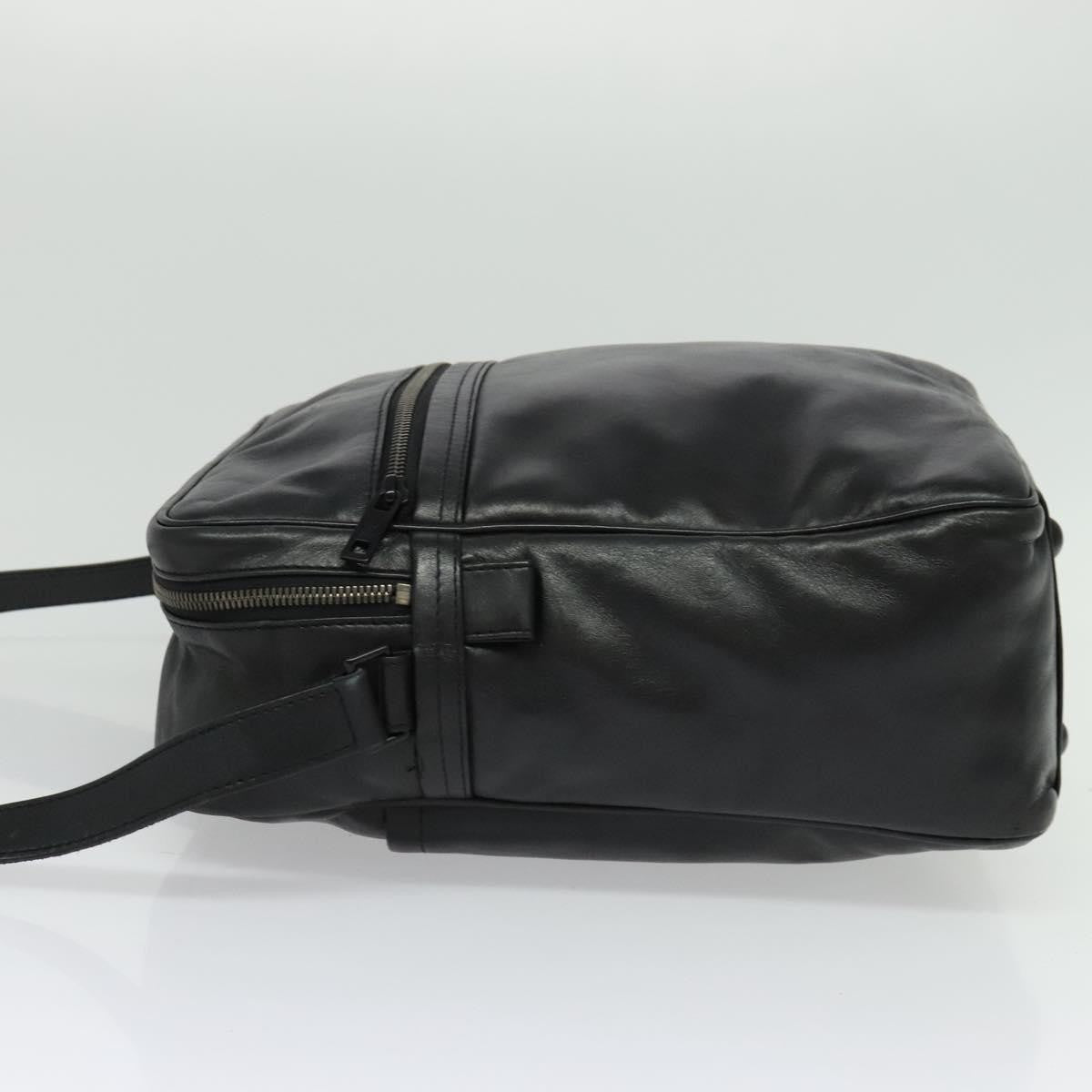 Louis Vuitton Clarkson Messenger Monogram Shadow Leather, Black, Leather, Crossbody Bag