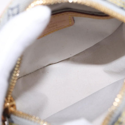 Louis Vuitton Jeanne Mini Lin, Blue, Canvas, Crossbody Bag