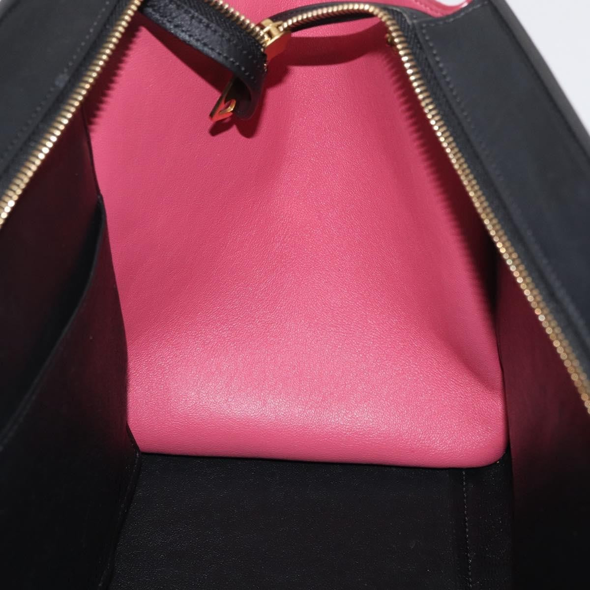 Celine Trapeze Leather with Suede, Multicolour, Leather, Handbag