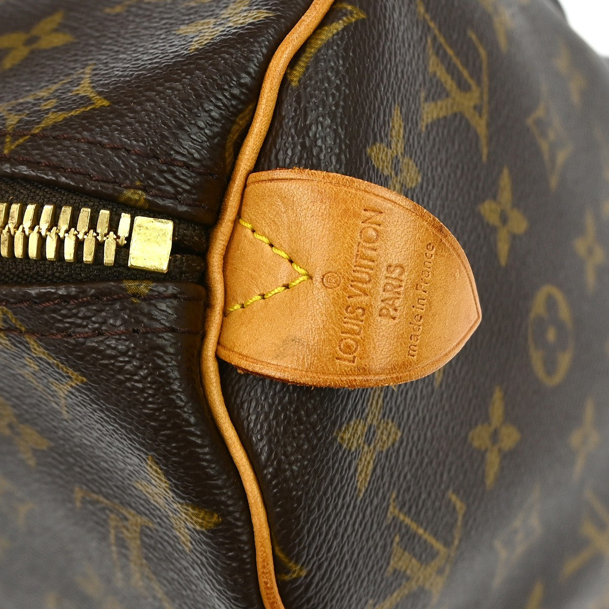Louis Vuitton Keepall Monogram, Brown, Canvas, Travel Bag