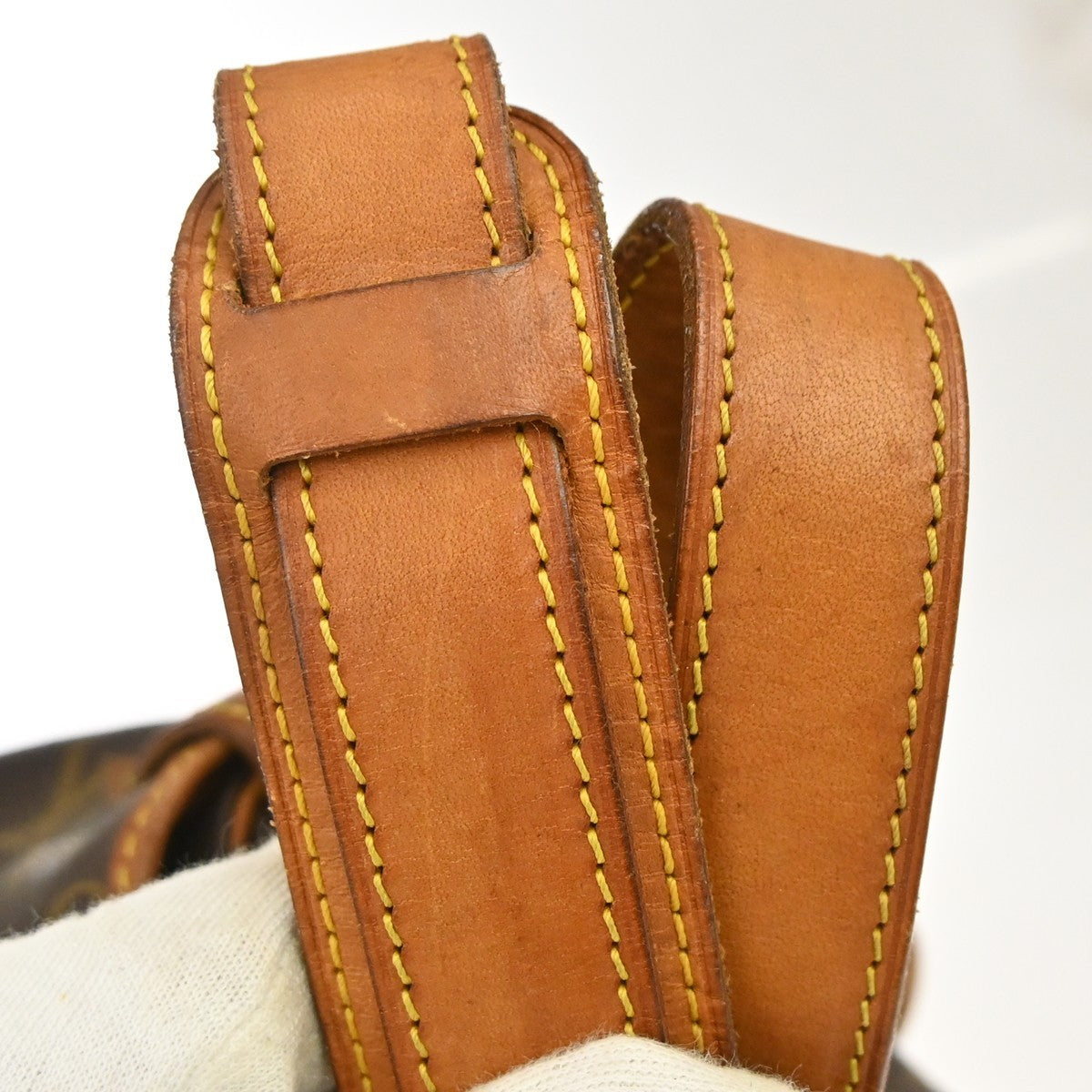 Louis Vuitton Saumur Monogram, Brown, Canvas, Shoulder Bag