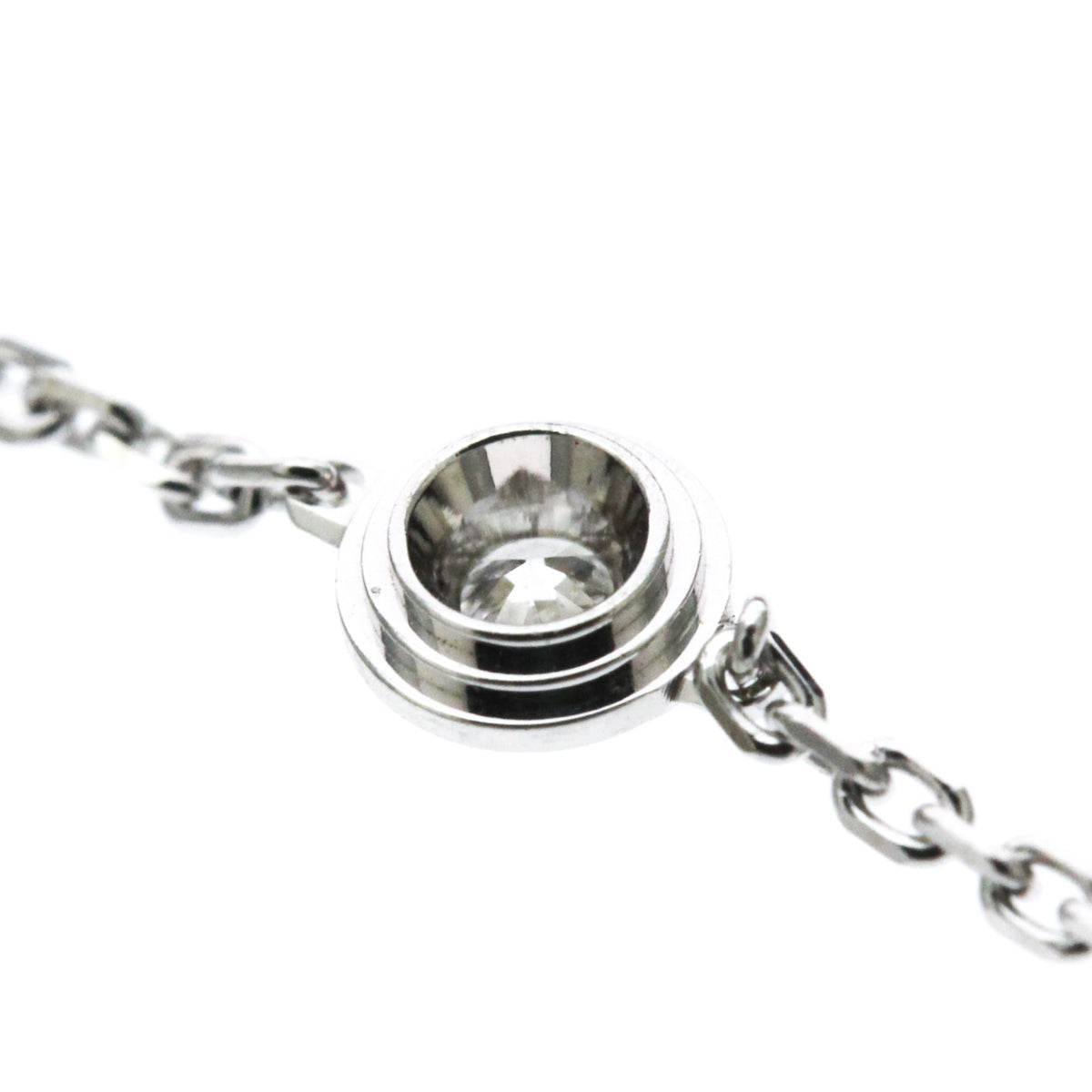 Cartier D'Amour 18K White Gold and Diamond, Silver, White Gold, Bracelet