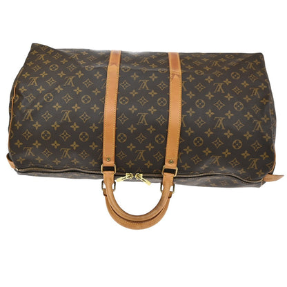 Louis Vuitton Keepall Monogram Canvas, Brown, Canvas, Travel Bag