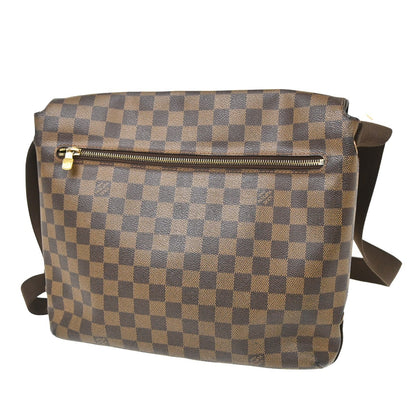 Louis Vuitton Brooklyn Damier Ebene, Brown, Canvas, Shoulder Bag
