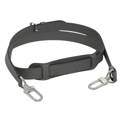 Louis Vuitton Adjustable shoulder strap leather, Gray, Leather, Straps