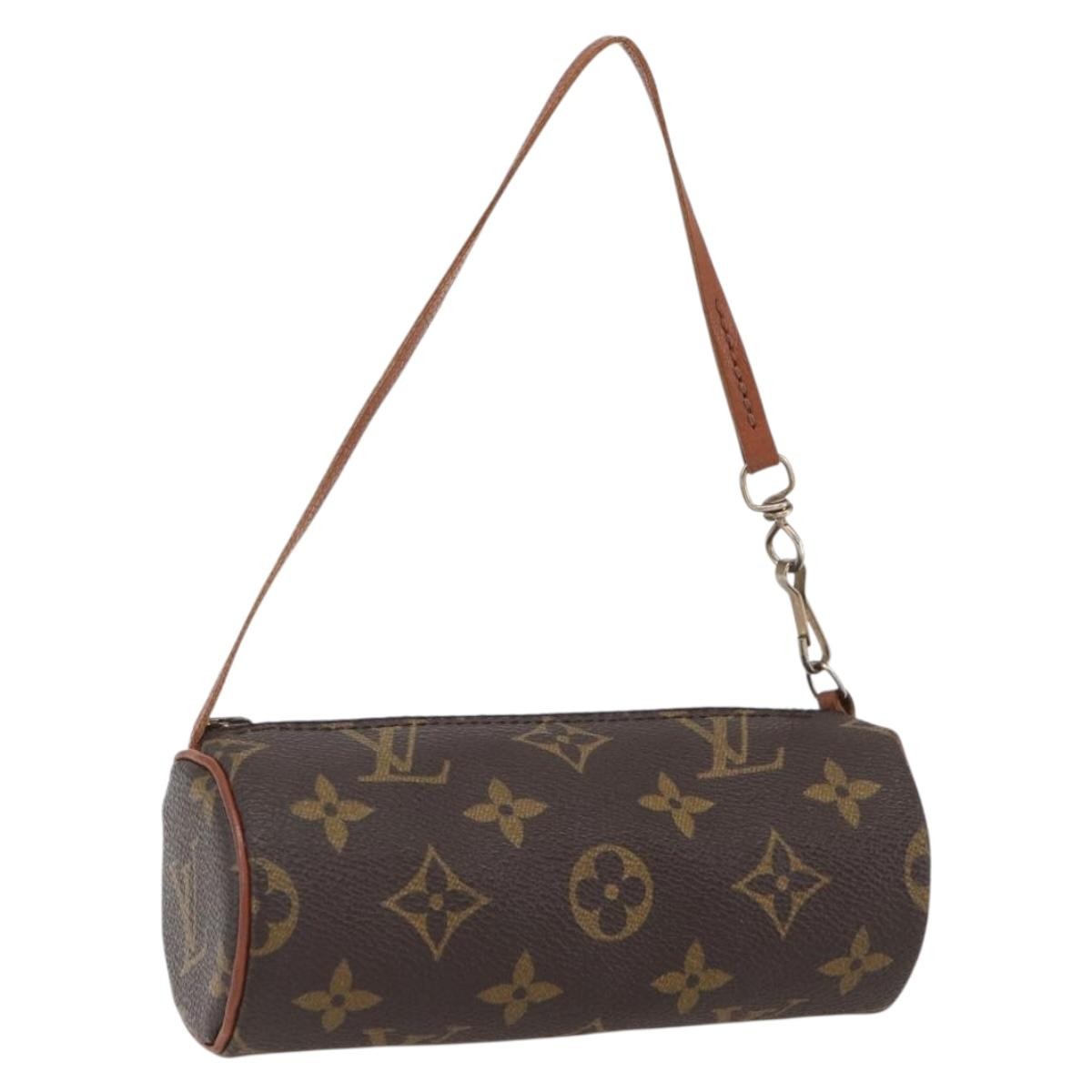 Louis Vuitton Papillon Pochette Monogram Canvas, Brown, Canvas, Clutch