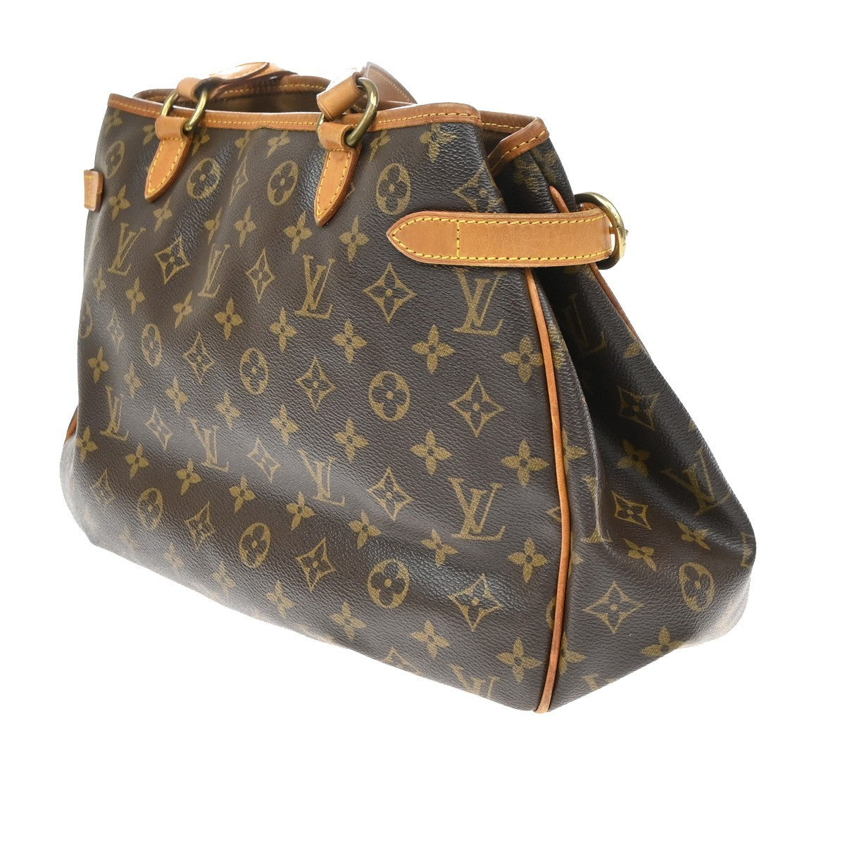 Louis Vuitton Batignolles Monogram Canvas, Brown, Canvas, Tote Bag