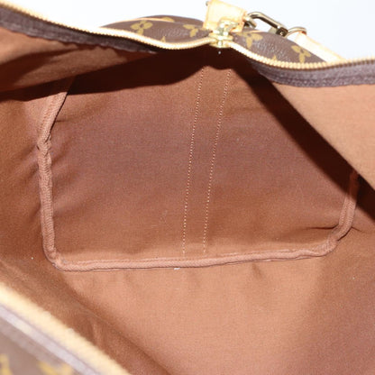 Louis Vuitton Keepall Bandouliere Bag Monogram Canvas, BROWN, CANVAS, Travel bag