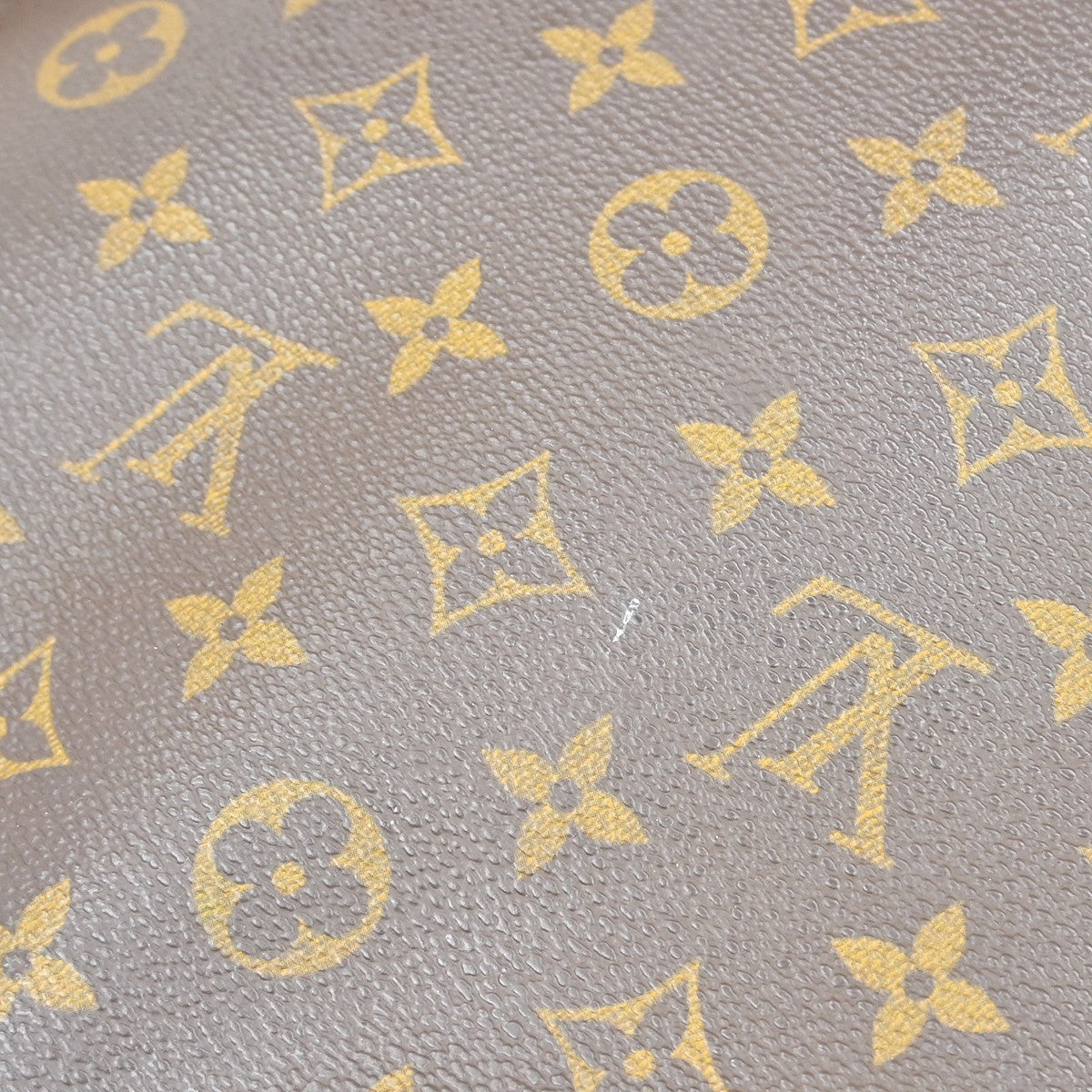 Louis Vuitton Looping Monogram Canvas, Brown, Canvas, Handbag