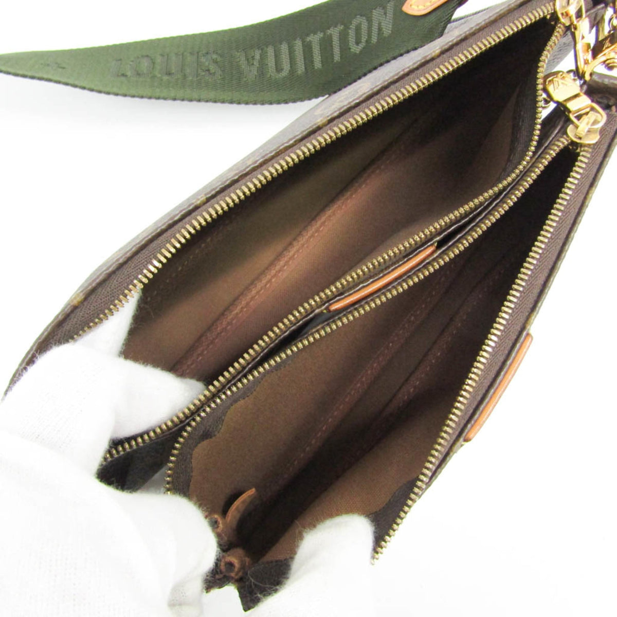 Louis Vuitton Multi Pochette Accessoires Pouch Monogram Canvas, Brown, Canvas, Clutch