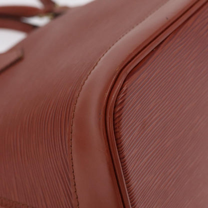Louis Vuitton Alma Epi Leather, Brown, Leather, Handbag