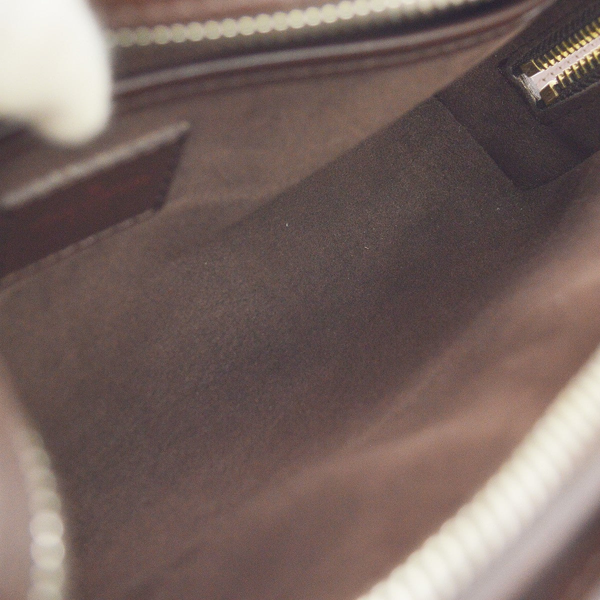 Louis Vuitton Pochette Saint Louis Damier, Brown, Canvas, Clutch