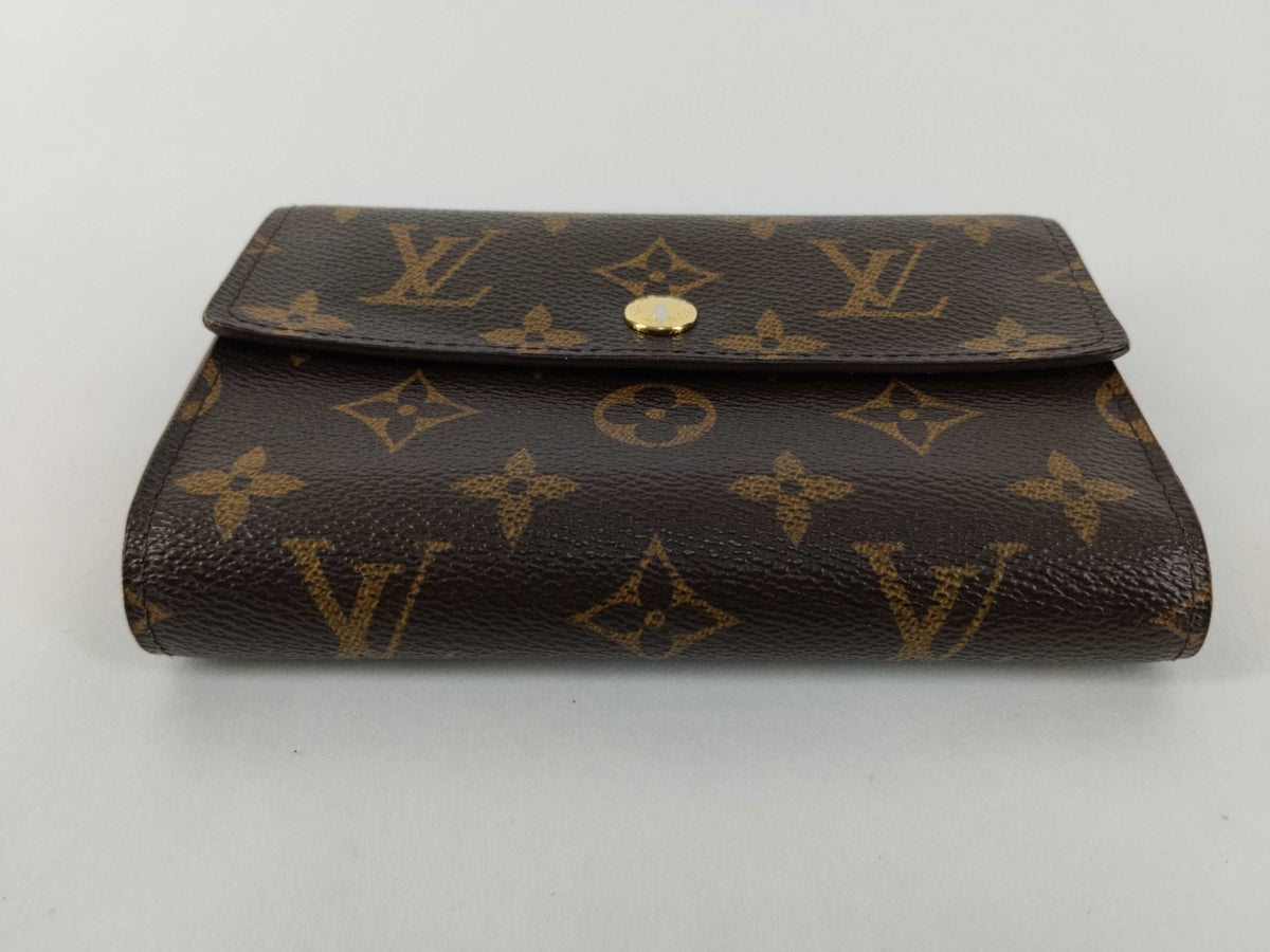 Louis Vuitton Alexandra Monogram Canvas, Brown, Canvas, Wallet
