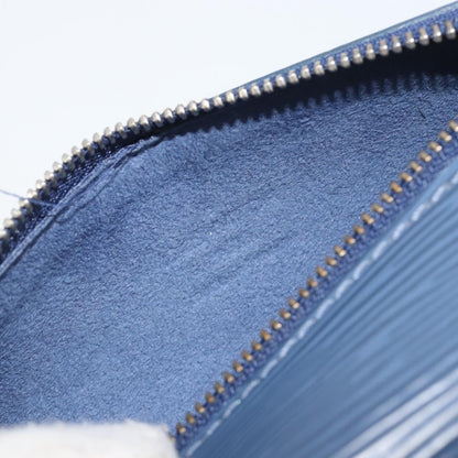Louis Vuitton Soufflot Pochette Epi Leather, Blue, Leather, Clutch