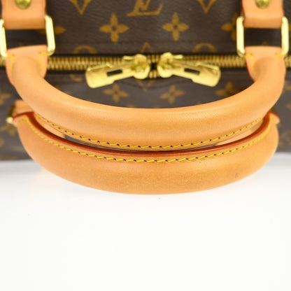 Louis Vuitton Keepall Bandoulière Monogram, Brown, Canvas, Travel Bag