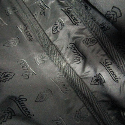 Gucci Convertible Guccissima Leather, Black, Leather, Briefcase
