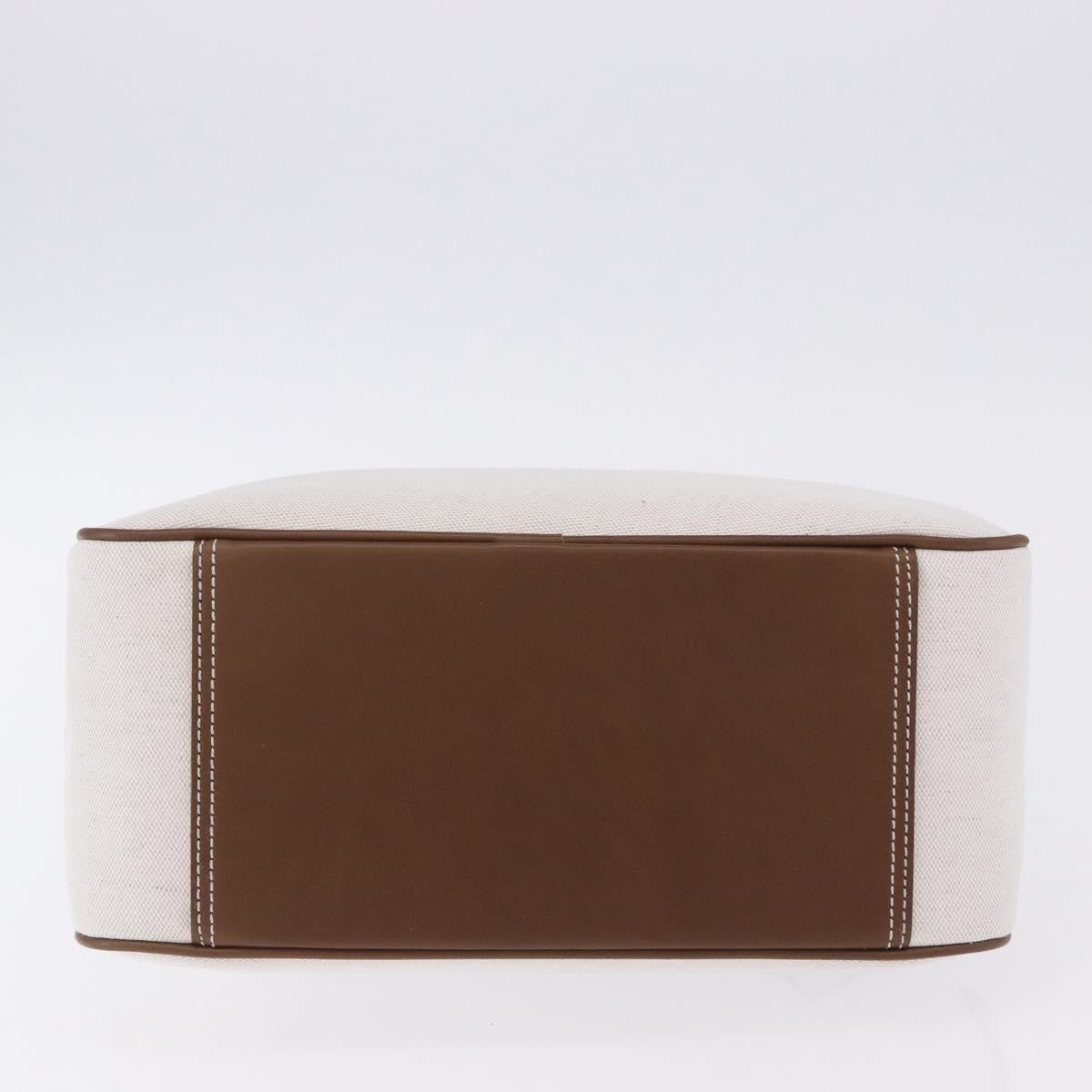 Burberry Blue Label Canvas, White, Canvas, Shoulder Bag