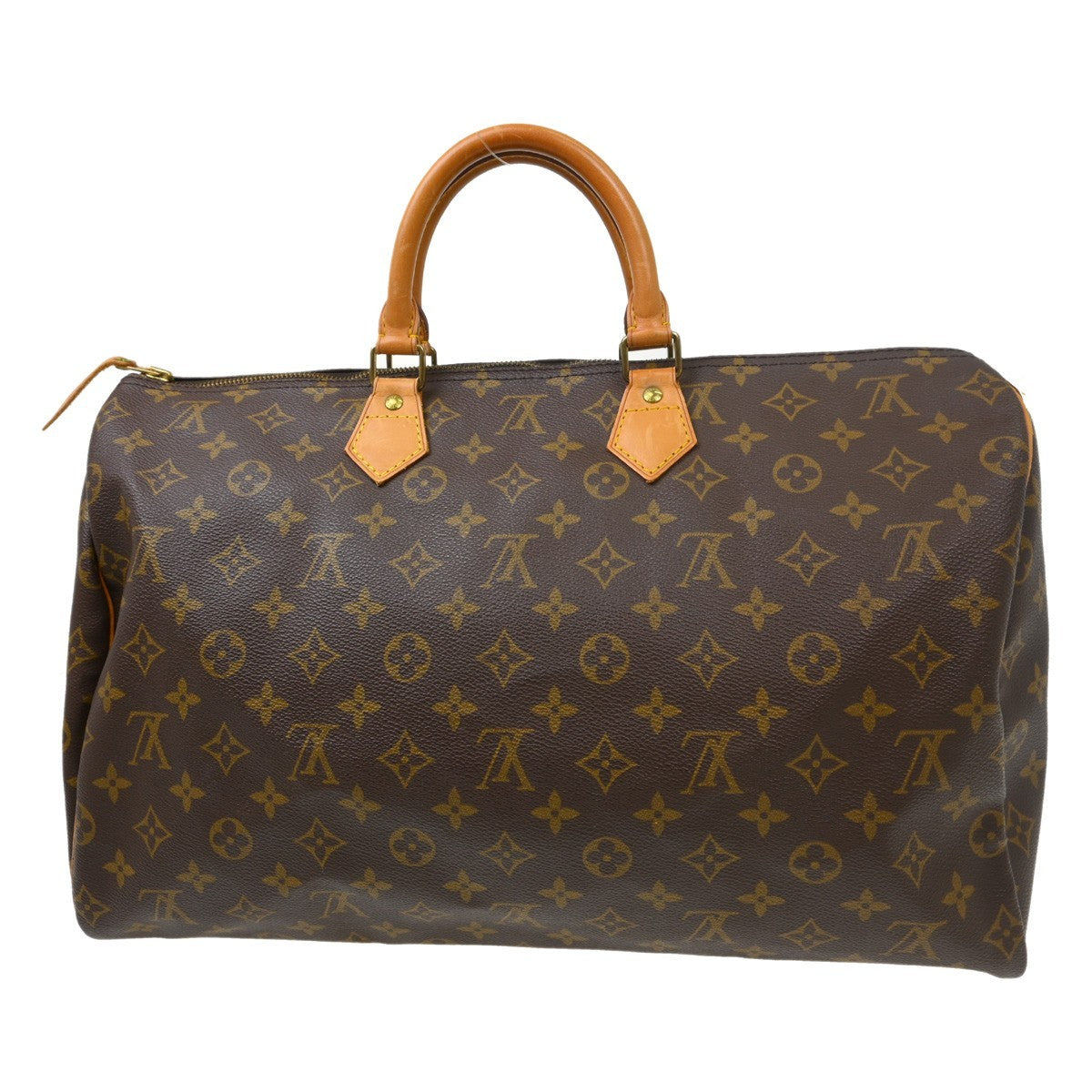 Louis Vuitton Speedy Monogram Canvas, Brown, Canvas, Handbag