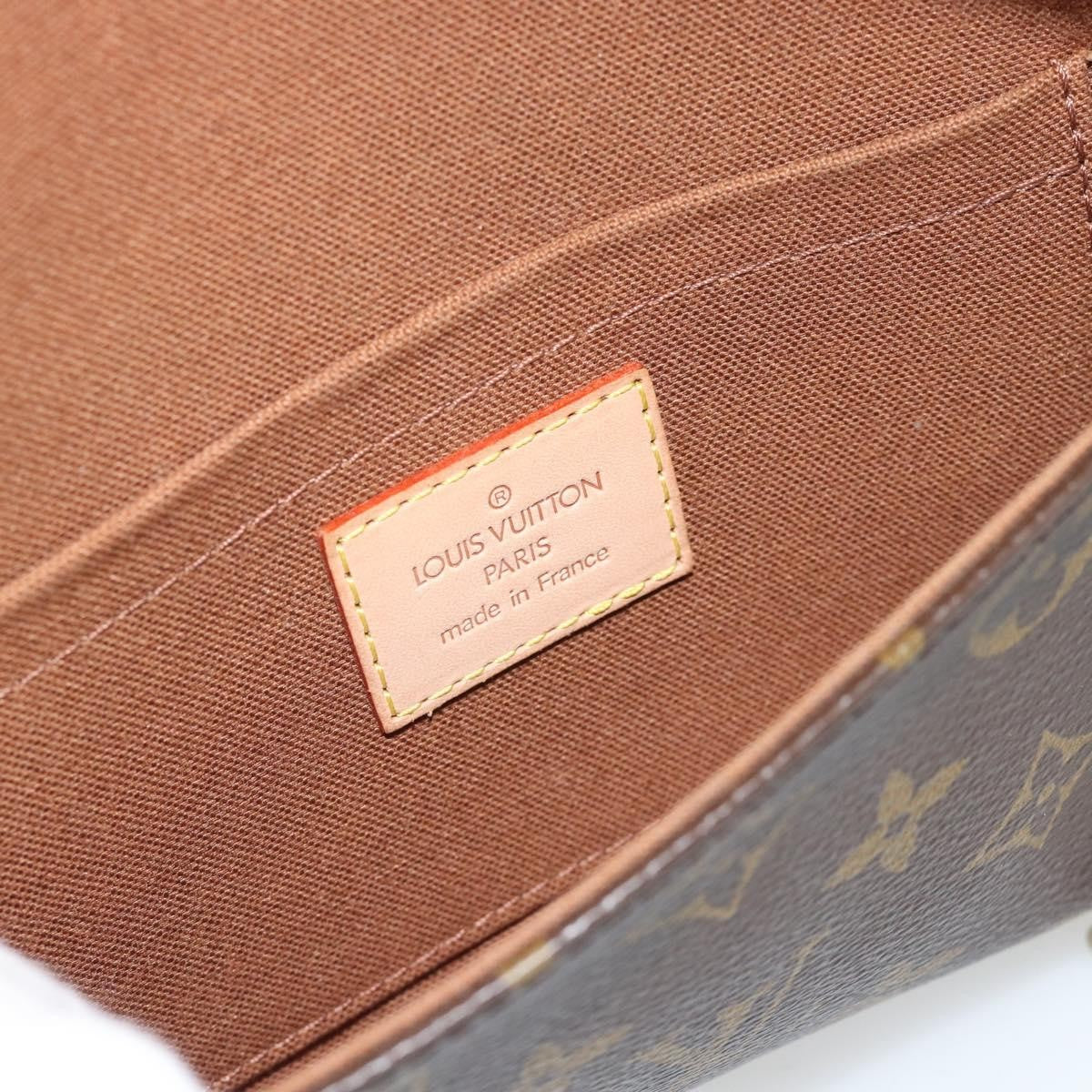 Louis Vuitton Pochette Marrell Monogram Canvas, Brown, Canvas, Clutch