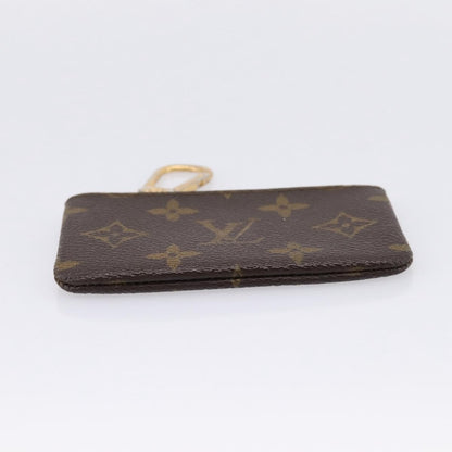 Louis Vuitton Pochette Clés Monogram Canvas, Brown, Canvas, Wallet