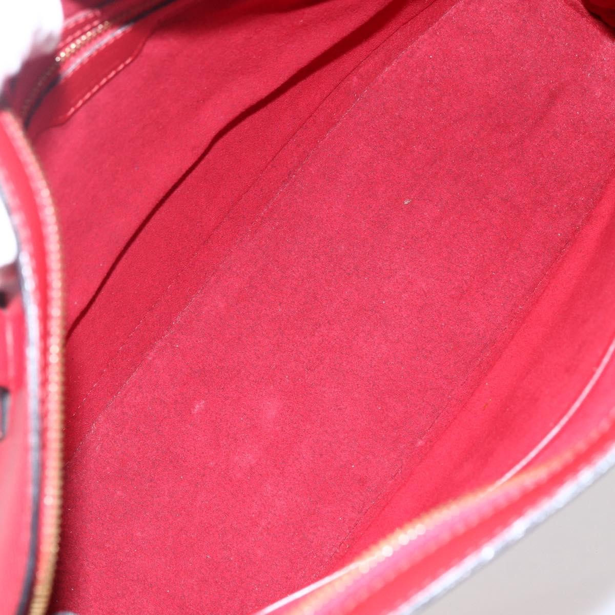 Louis Vuitton Lussac Epi Leather, Red, Leather, Shoulder Bag