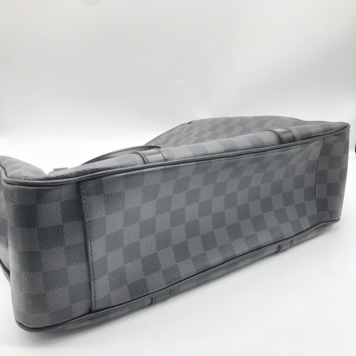 Louis Vuitton Tadao Damier, Gray, Canvas, Tote Bag