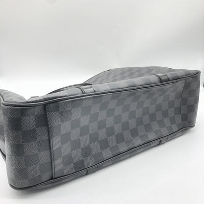 Louis Vuitton Tadao Damier, Gray, Canvas, Tote Bag