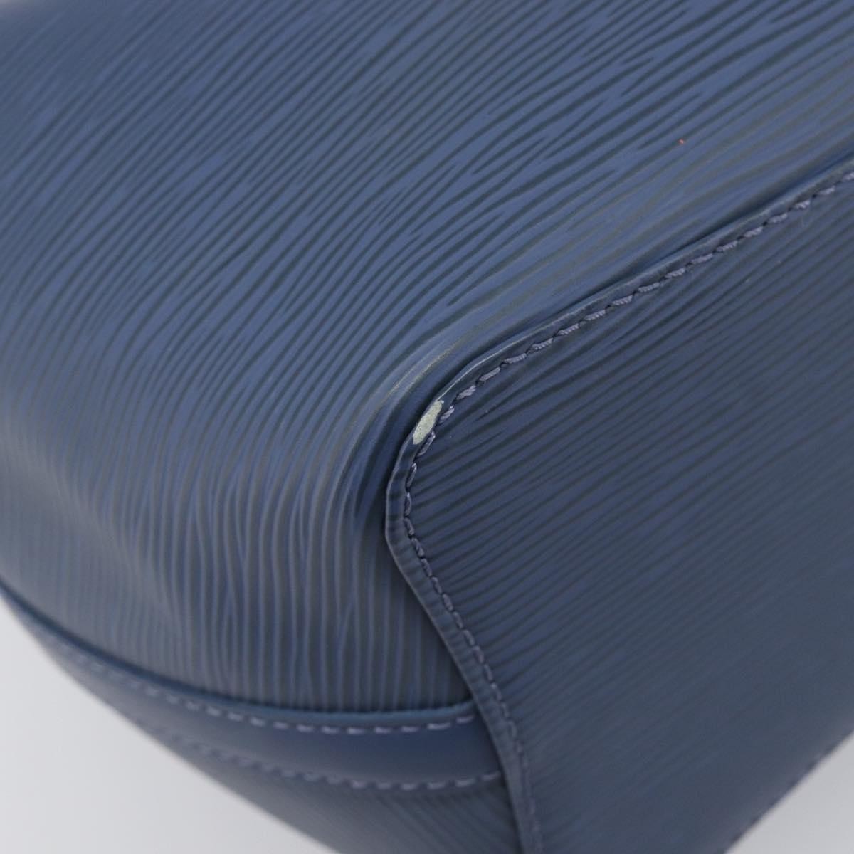 Louis Vuitton Mandara Epi Leather, Blue, Leather, Shoulder Bag