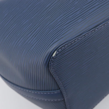Louis Vuitton Mandara Epi Leather, Blue, Leather, Shoulder Bag