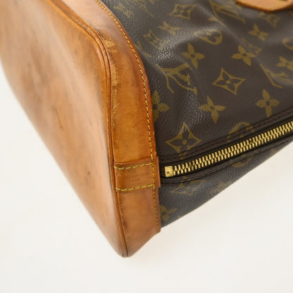 Louis Vuitton Alma Monogram Canvas, Brown, Canvas, Handbag