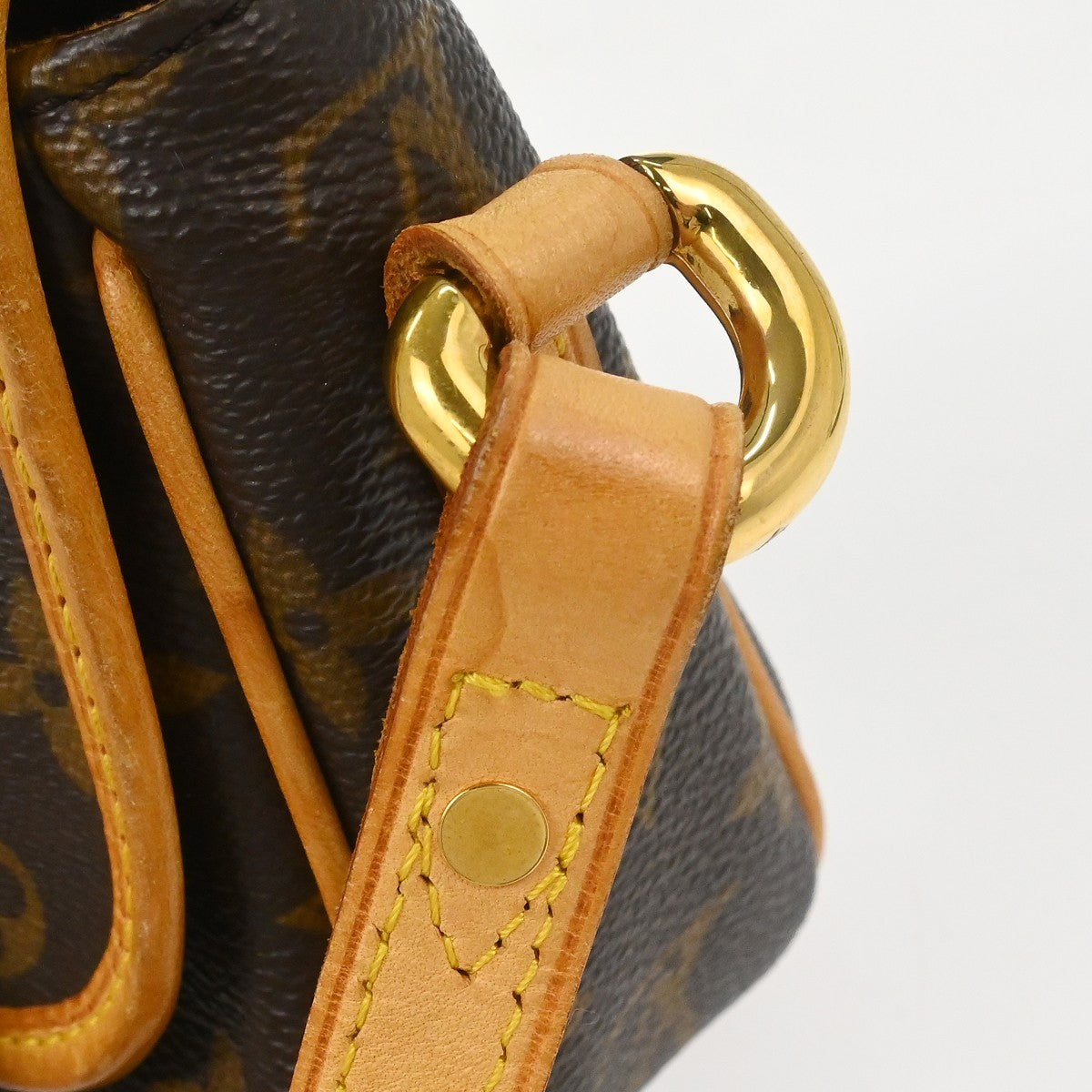 Louis Vuitton Tikal Monogram Canvas, Brown, Canvas, Handbag