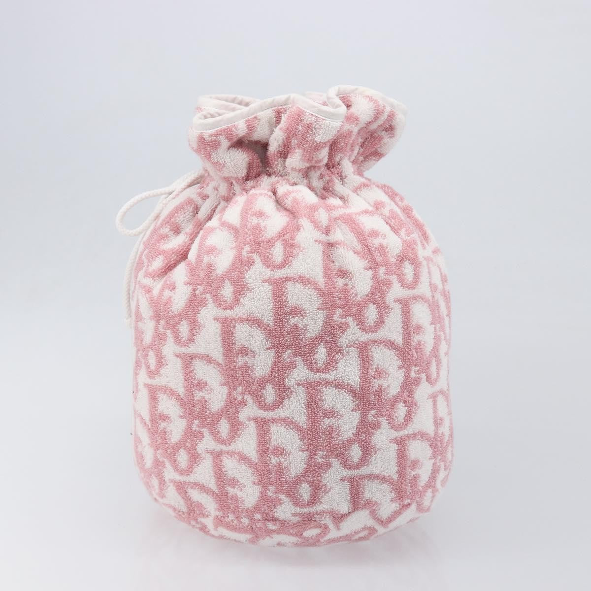 Christian Dior Trotter Clutch Trotter Canvas, Pink, Canvas, Clutch