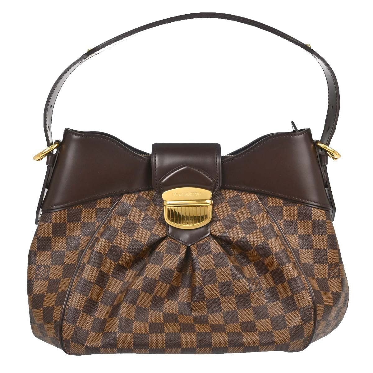 Louis Vuitton Sistina Damier, Brown, Canvas, Handbag