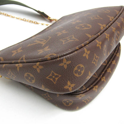 Louis Vuitton Multi Pochette Accessoires Pouch Monogram Canvas, Brown, Canvas, Clutch