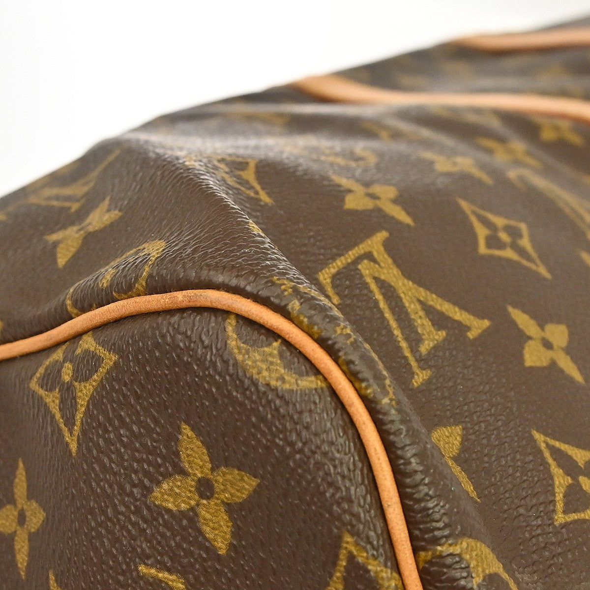 Louis Vuitton Keepall Bandouliere Monogram Canvas, Brown, Canvas, Travel Bag