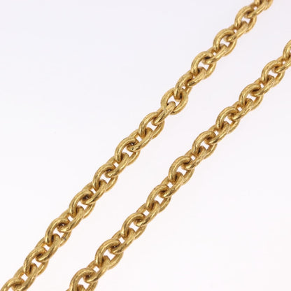 Chanel Vintage Triple CC Chain Metal, Gold, Metal, Necklace