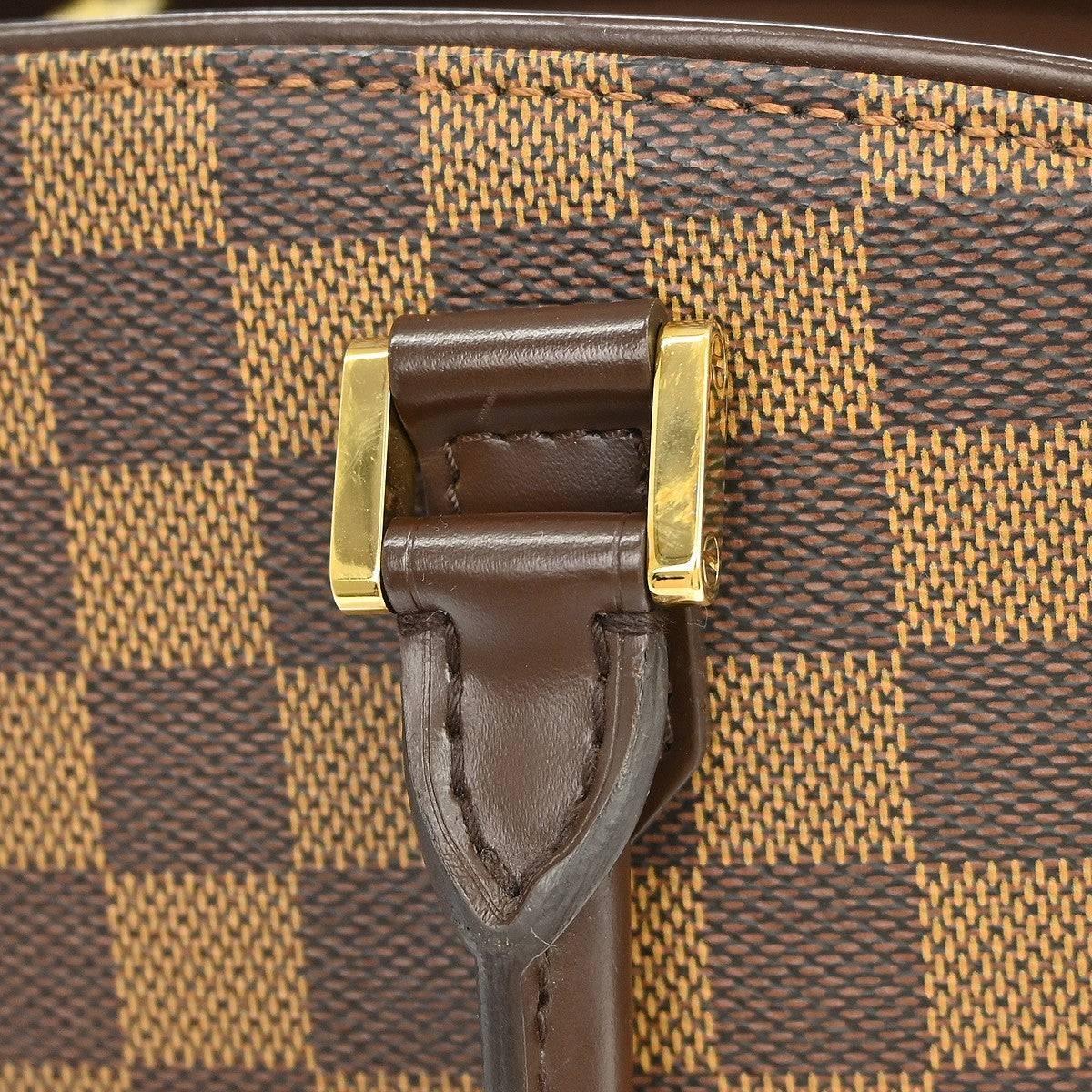 Louis Vuitton Sarria Damier, Brown, Canvas, Handbag