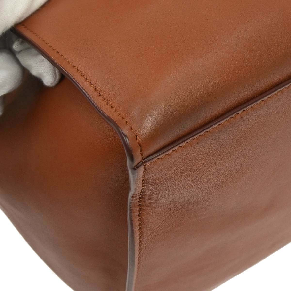 Celine Big Smooth Leather, Brown, Leather, Handbag