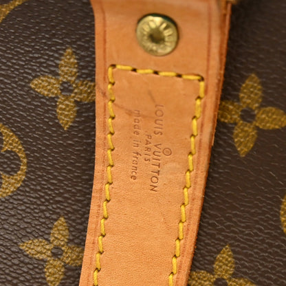 Louis Vuitton Keepall Bandouliere Monogram Canvas, Brown, Canvas, Travel Bag
