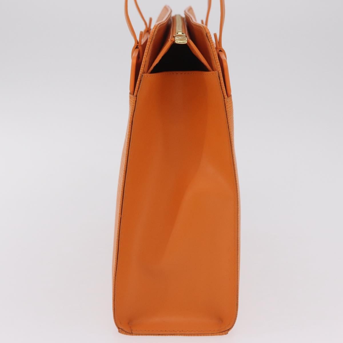 Louis Vuitton Croisette Damier with Braided Detail, Orange, Leather, Tote Bag